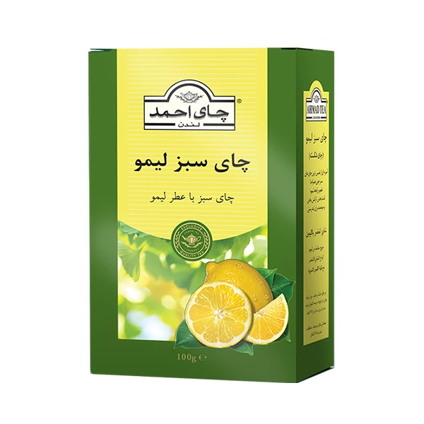 چای سبز لیمو احمد 100 گرم