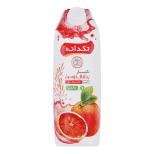 آبمیوه پرتقال توسرخ تکدانه ا لیتر
