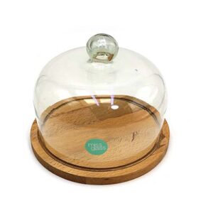 شیرینی خوری پایه چوبی نیلوفر