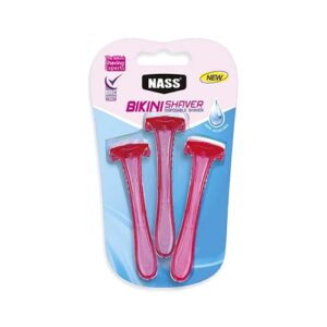 تیغ بیکینی زنانه 3ع NASS