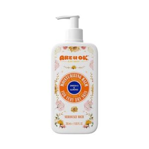 کرم پمپی مرطوب کننده قوی امگا3 پوست خیلی خشک RICH 350ml آر یو اوکی