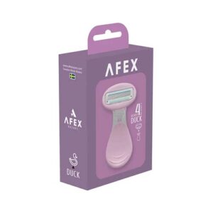 خودتراش چهار لبه داک بنفش افکس