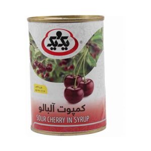 کمپوت آلبالو درب آ.ب 410گ یک و یک