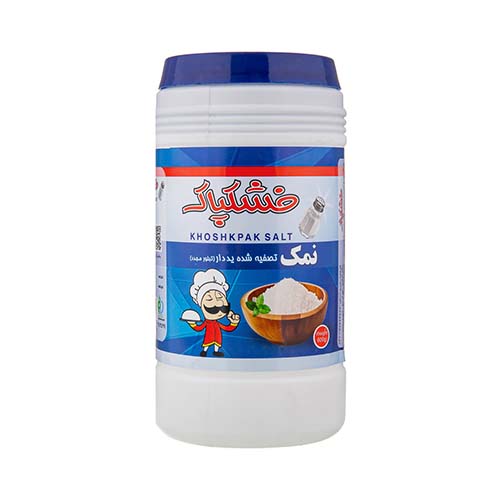 نمک تصفیه شده 600گ پت خشکپاک نمک تصفیه شده 600گ پت خشکپاک