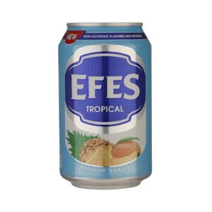 نوشیدنی مالت بدون الکل میوه های استوایی قوطی 330 افس