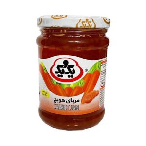 مربا هویج شیشه 340گرم یک و یک