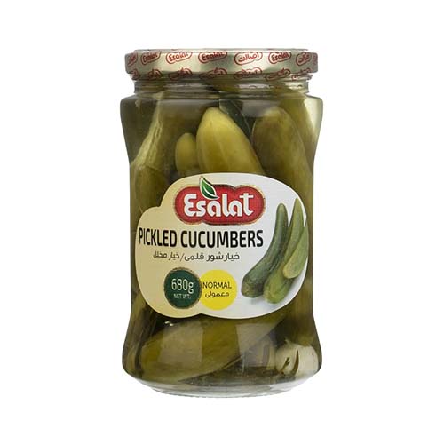 خیارشور معمولی شیشه 1260 گرمی اصالت خیارشور معمولی شیشه 1260 گرمی اصالت