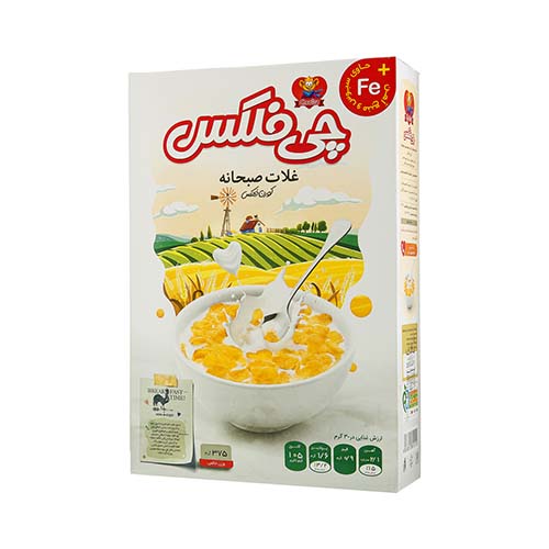 غلات ذرتی پذیرایی 375 گ چی فلکس غلات ذرتی پذیرایی 375 گ چی فلکس