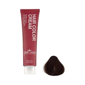 رنگ مو کد 6.35 بلووند تنباکویی تیره 120م استار لیدی