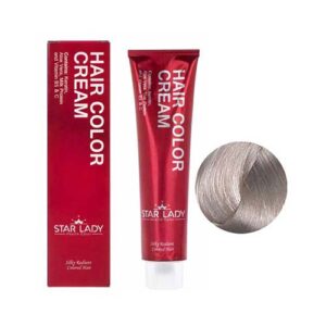 رنگ مو کد 10.1 بلوند خاکستری فوق روشن 120م استار لیدی
