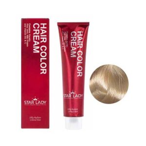 رنگ مو کد 10.0 بلوند فوق روشن 120م استار لیدی