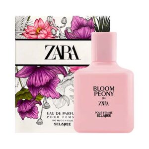 ادوپرفیوم زنانه BLOOM PEONY ZARA شیرین و تند 100م اسکلاره