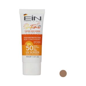 کرم ضد آفتاب بژ طبیعی تیوبی 40میلی لیتر EIN