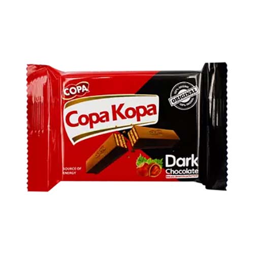شکلات تلخ با مغزی ویفر 48گ کوپا شکلات تلخ با مغزی ویفر 48گ کوپا