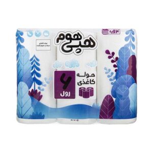 دستمال حوله کاغذی 6رول هپی هوم