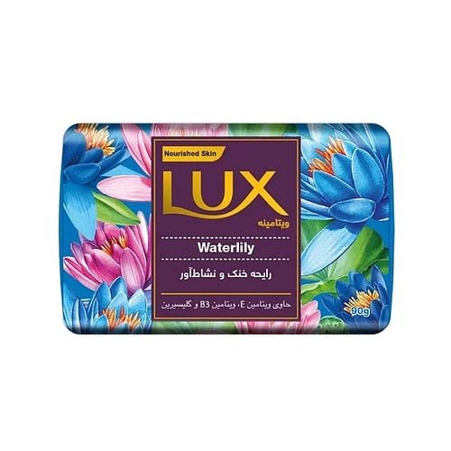 صابون ویتامینه گل نیلوفر آبی90گ لوکس صابون ویتامینه گل نیلوفر آبی90گ لوکس