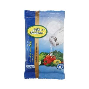 نمک کیسه ای500g سبزان