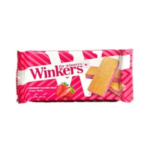 ویفر کرم دار توت فرنگی 45گ وینکرز