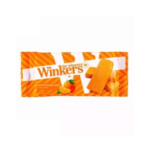 ویفر کرم دار پرتقالی 45گ وینکرز