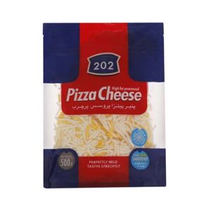 پنیر پیتزا پروسس دو رنگ 500گ 202