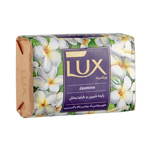 صابون ویتامینه گل یاس 125گ لوکس صابون ویتامینه گل یاس 125گ لوکس