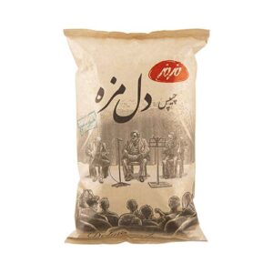 چیپس دل مزه موسیر90گرم مزمز