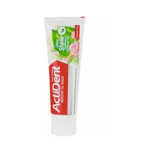 خمير دندان الترا شاين نمک هيماليا و رزماري 100گ اکتيدنت