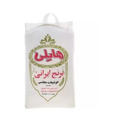 برنج ایرانی ندا 10کیلویی هایلی برنج ایرانی ندا 10کیلویی هایلی