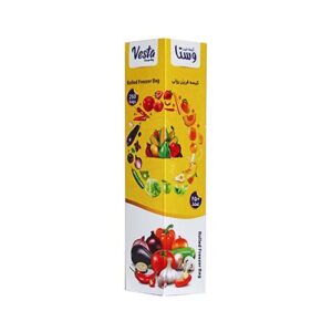 کیسه فریزر 500گرم رول ضخیم 250ع 35*25 وستا