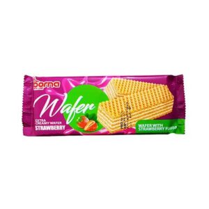 ویفر توت فرنگی90گرم درنا