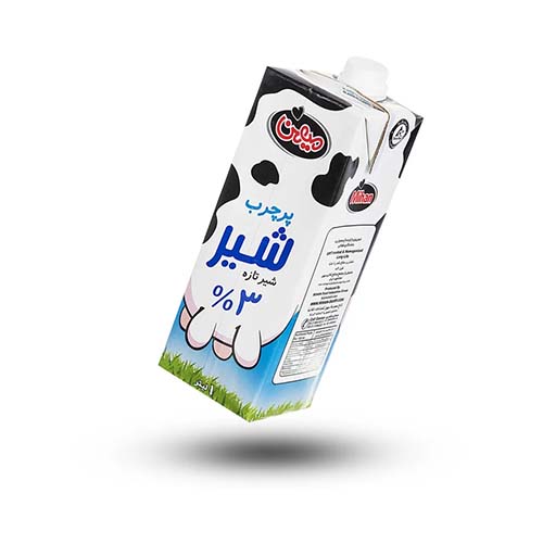 شیر ساده پر چرب 1L میهن شیر ساده پر چرب 1L میهن