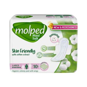 نوار بهداشتی مکسی بزرگ 10 ع مولپد