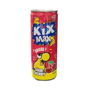 نوشیدنی گازدار آلبالو 250 میلی لیتری کیکس مکس