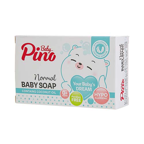 صابون نوزاد و کودک برای پوست نرمال 100گرم پینوبیبی صابون نوزاد و کودک برای پوست نرمال 100گرم پینوبیبی
