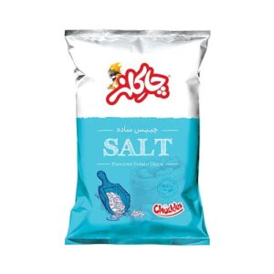 چيپس نمکي75گ چاکلز
