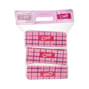 دستمال کاغذی 400 برگ سافت پک نانسی 3 عددی