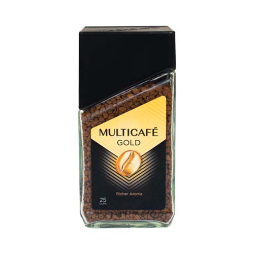 قهوه گلد فوري شيشه 50گرمي مولتي کافه قهوه گلد فوري شيشه 50گرمي مولتي کافه