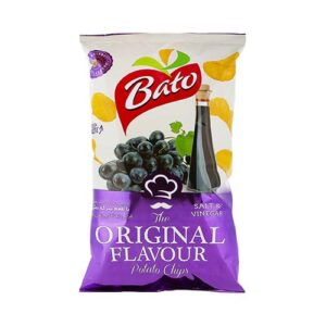 چیپس برگه ای سرکه نمکی 90گرمی باتو