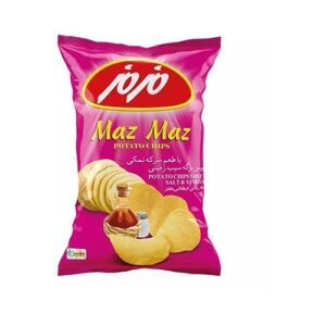 چيپس سرکه بزرگ 120 گرم مزمز
