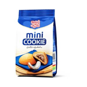 ميني كوكي پاكتي نارگيل 110 گرم نادري