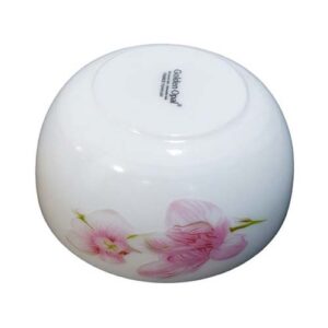 کاسه ماست خوری جنس اپال طرح ساینا مدل دیوالی گلدن اپال