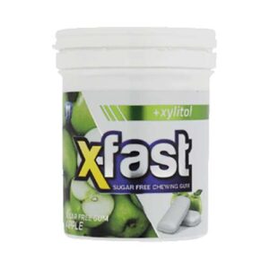 آدامس بدون شکر با طعم سیب ترش بلیستر 15گرم ایکس فست