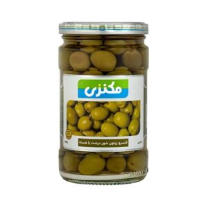 کنسرو زیتون شور درشت با هسته 660گ مکنزی