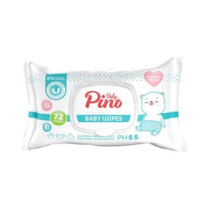 دستمال مرطوب نوزاد و کودک 72ع پینو بیبی