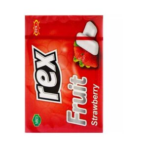 آدامس دراژه 21 گ توت فرنگی رکس