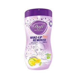 دستمال مرطوب آرایشی قوطی70ع دافی