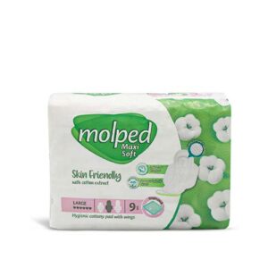 نوار بهداشتی مکسی سافت بسته بندی تکی SW بزرگ 10 ع مولپد