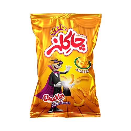 اسنک جادويي پنيري100گ چاکلز اسنک جادويي پنيري100گ چاکلز