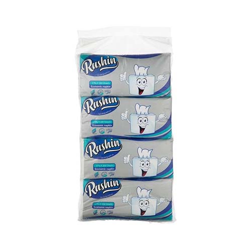 پک دستمال اقتصادی 500برگ 4ع راشین پک دستمال اقتصادی 500برگ 4ع راشین