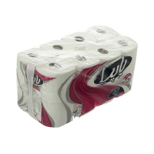 دستمال توالت 16 رول 4 لایه غنی با عصاره پنبه 1+15 پاپیا دستمال توالت 16 رول 4 لایه غنی با عصاره پنبه 1+15 پاپیا